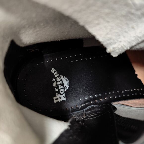 ♡ Dr. Martens ♡ Jadon Smooth Leather Platform Boot in White - Picture 8 of 9